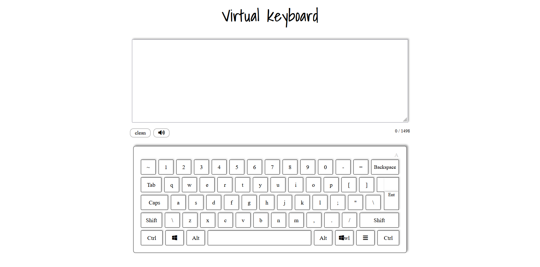virtkeyboard